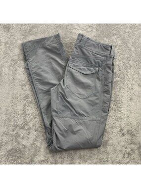 REI Co-op Screenline Pants Womens 4 Gray Hiking Stretch Vented Outdoor Trouser